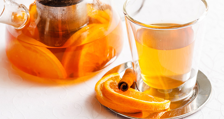 Chá gelado aromático